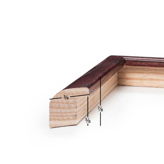Frame USA Economy Cherry Single Image Picture Frame